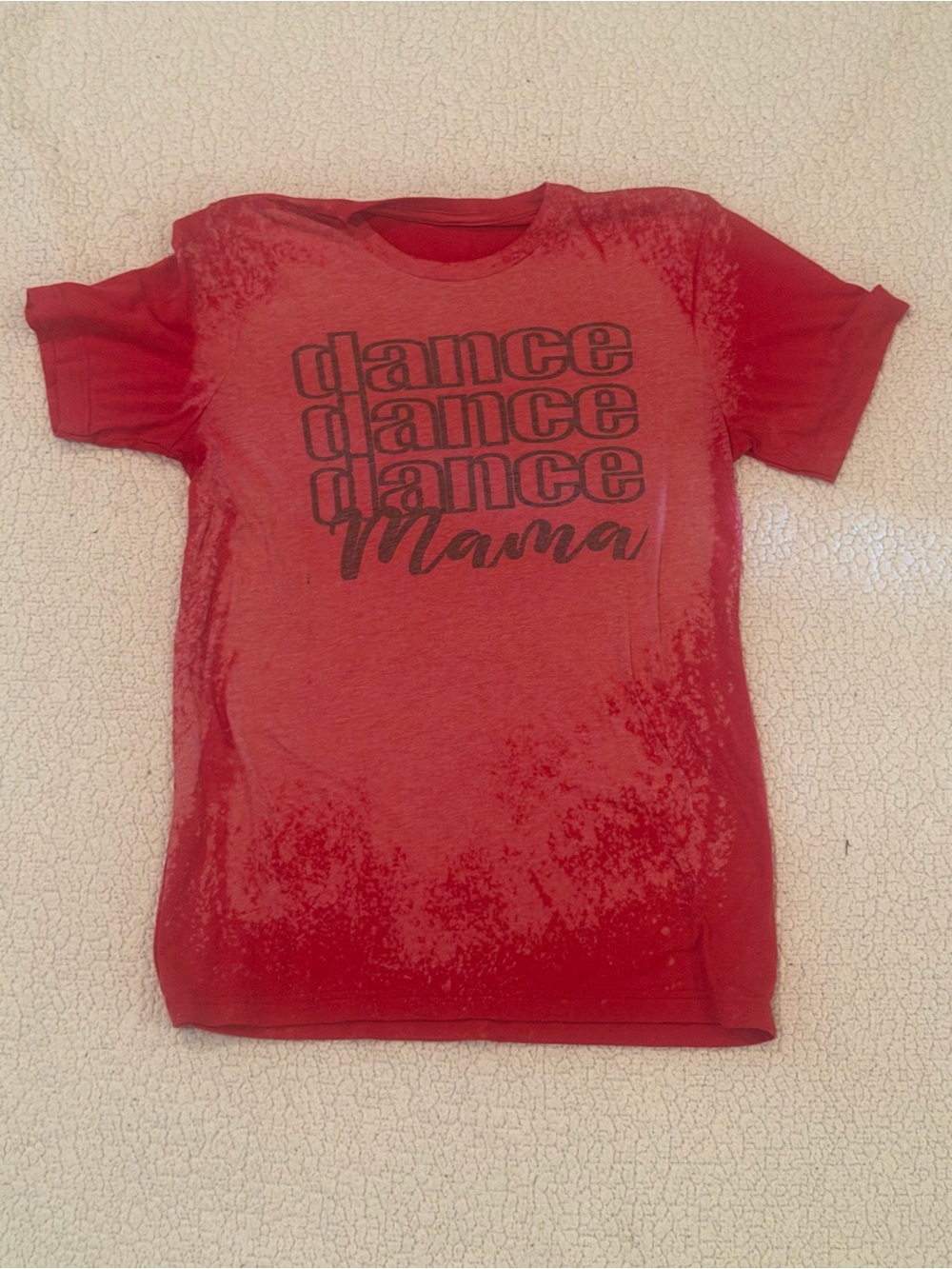 Bella Canvas T Shirt Womens Dance Moma Red Medium